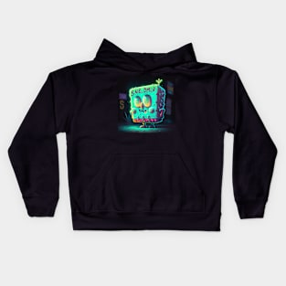 Concept Art spongebob cartoon Kids Hoodie